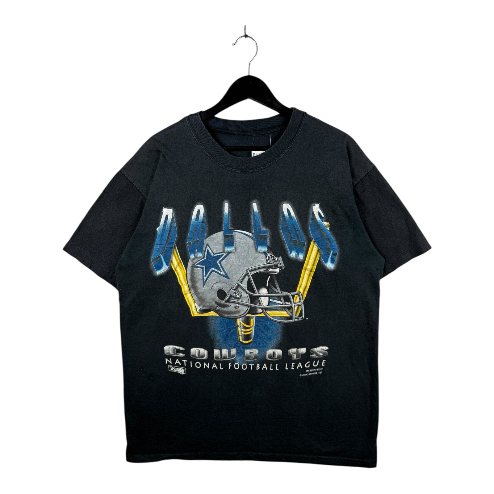 Vintage Dallas Cowboys Helmet NFL T-Shirt