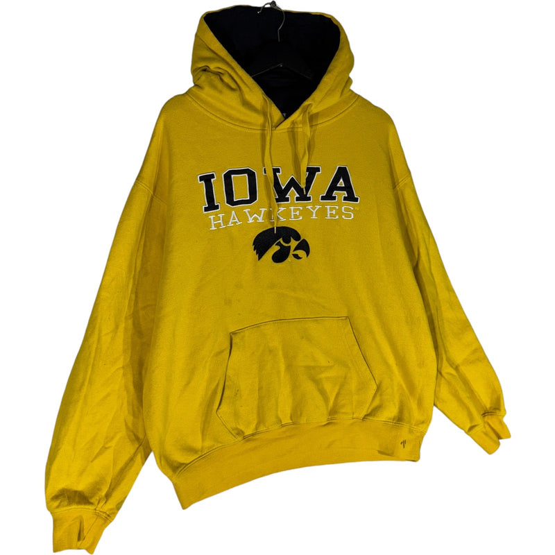 Vintage University Of Iowa Hawkeyes Spellout Hoodie