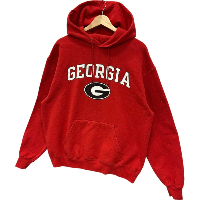 Vintage University Of Georgia Bulldogs Spellout Hoodie