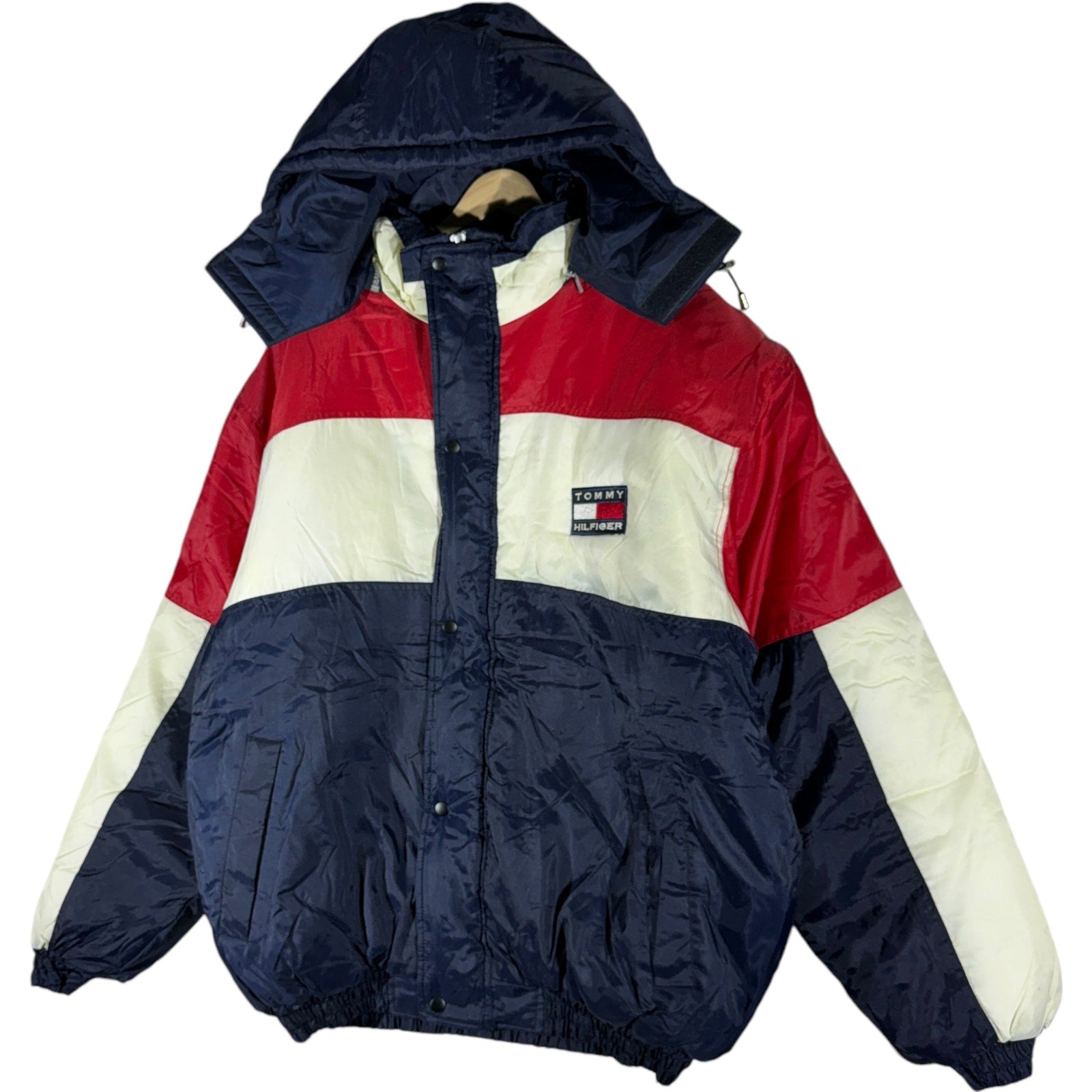 Vintage Tommy Hilfiger puffy jacket outlets