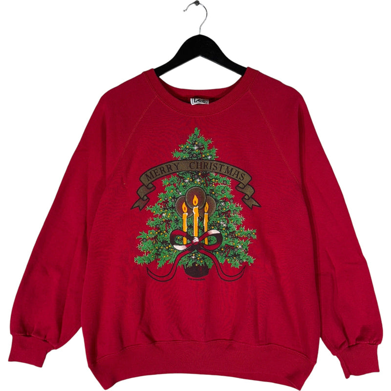 Vintage Christmas Tree Crewneck 90s