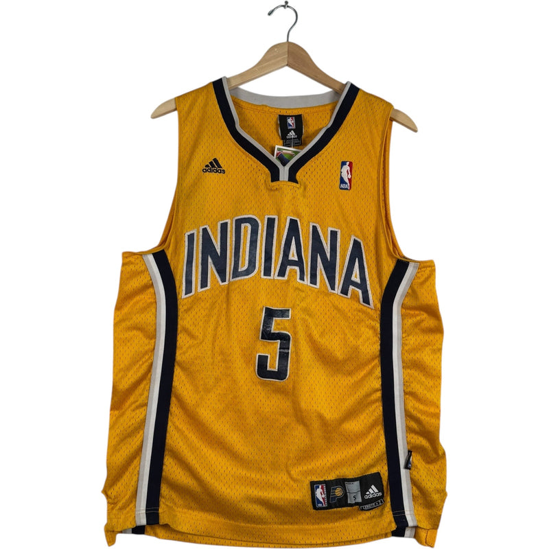 Vintage Adidas Indiana Pacers TJ Ford #5 NBA Jersey
