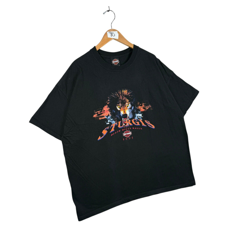 Vintage Sturgis Harley Davidson Hills Rally T-Shirt