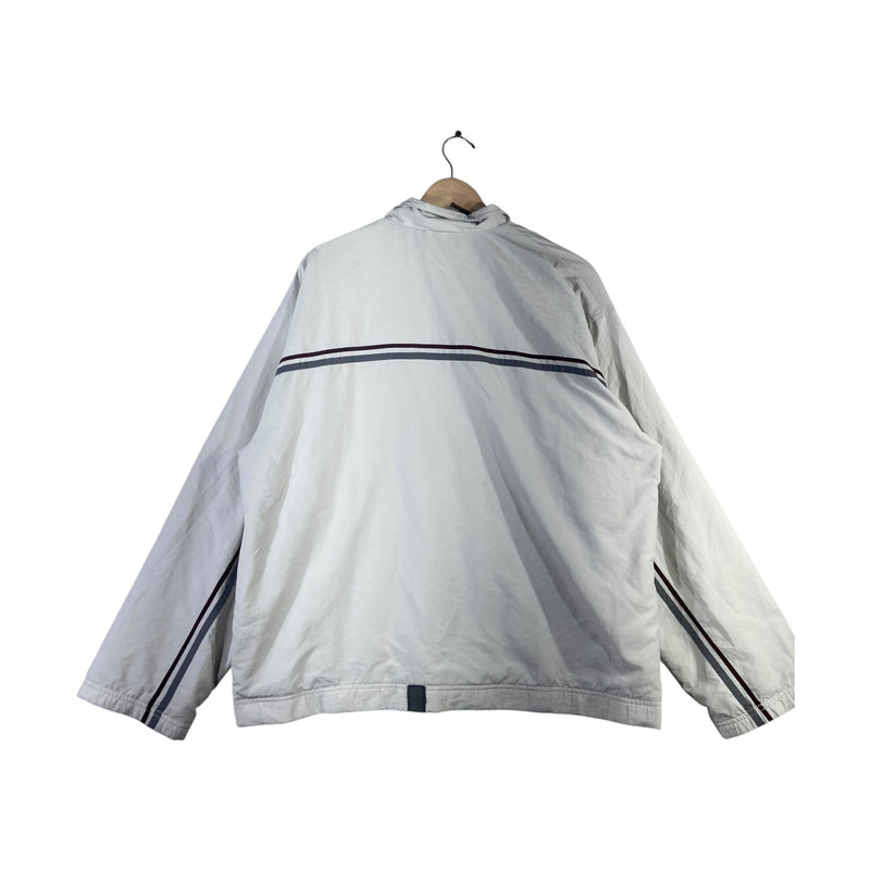 Vintage Nike Stripe Full Zip Windbreaker Jacket