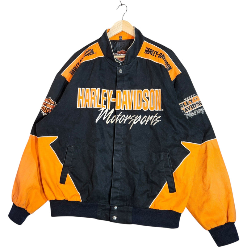 Vintage Harley Davidson Motorsports Bomber Jacket
