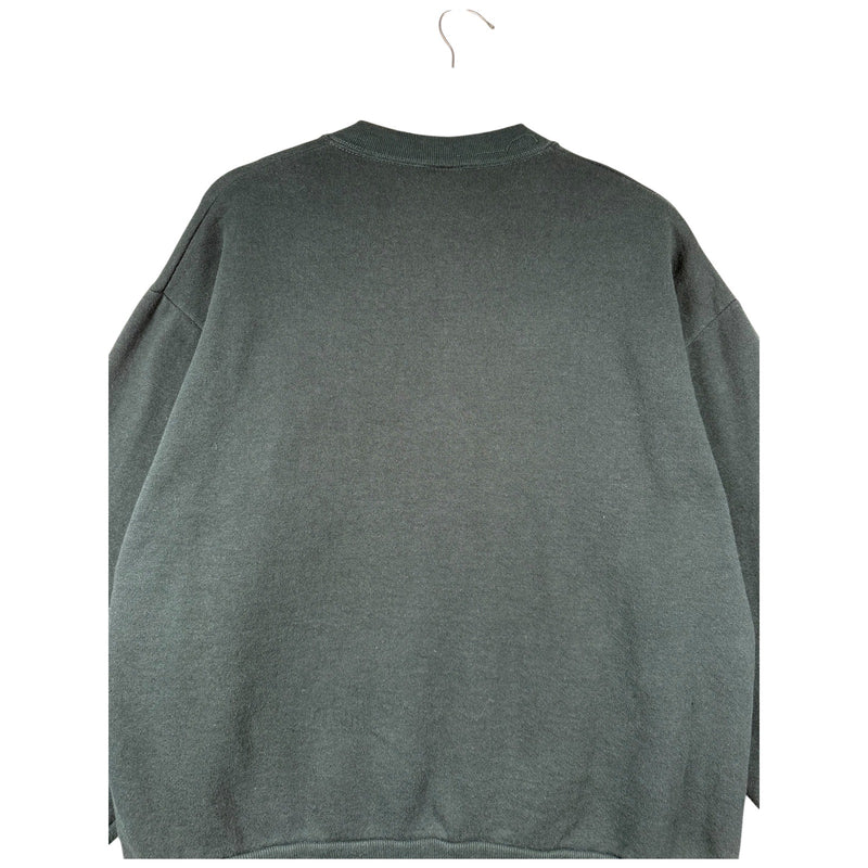 Vintage Happy Cat Birds Hanging Sweatshirt