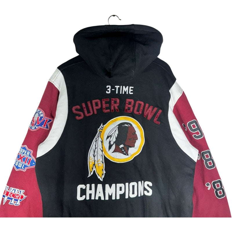 Vintage NFL Washington Redskins Hooded Varsity Jacket