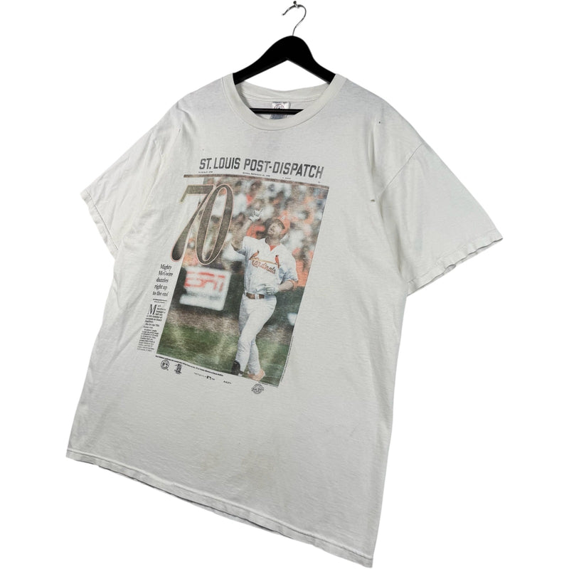 Vintage St. Louis Post-Dispatch Mark McGwire MLB T-Shirt