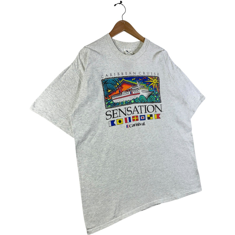 Vintage Caribbean Cruise Carnival Sensation T-Shirt
