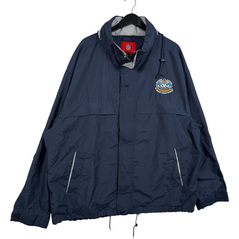 Vintage Super Bowl XXXVII San Diego NFL Windbreaker