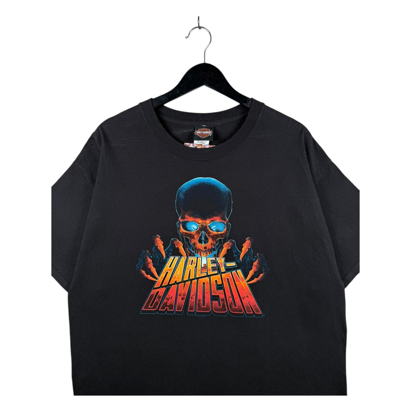 Vintage Harley Davidson Skull Bergen County T-Shirt