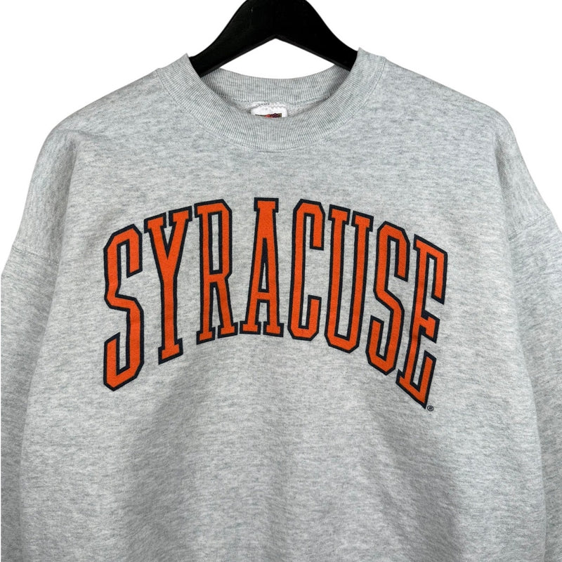 Vintage Syracuse University Orangemen NCAA Crewneck