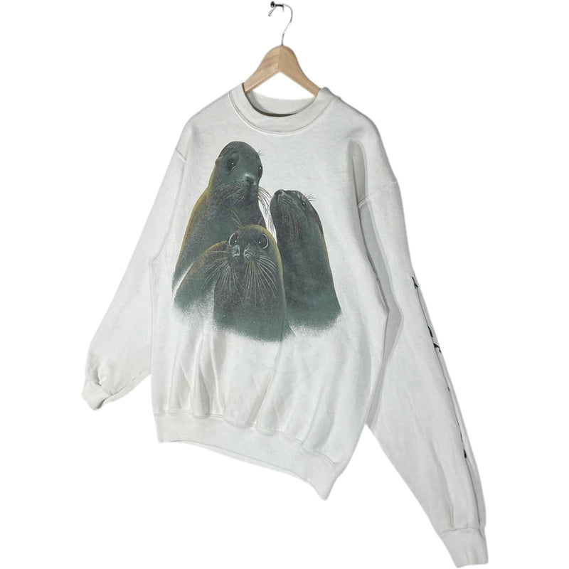 Vintage Seal Pups Crewneck