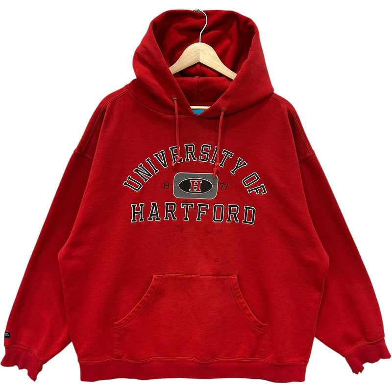 Vintage University Of Hartford Spellout Hoodie