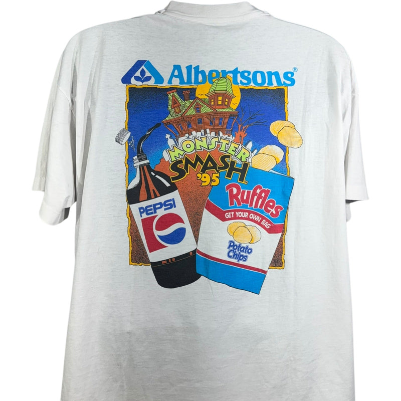 Vintage Albertsons Monster Smash Halloween Promotional Tee