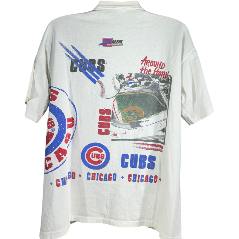 Vintage Chicago Cubs AOP "Around the Horn" Tee