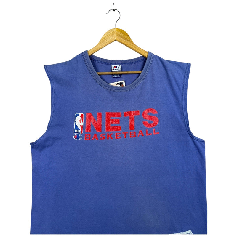 Vintage Champion Nets Basketball NBA Tank Top