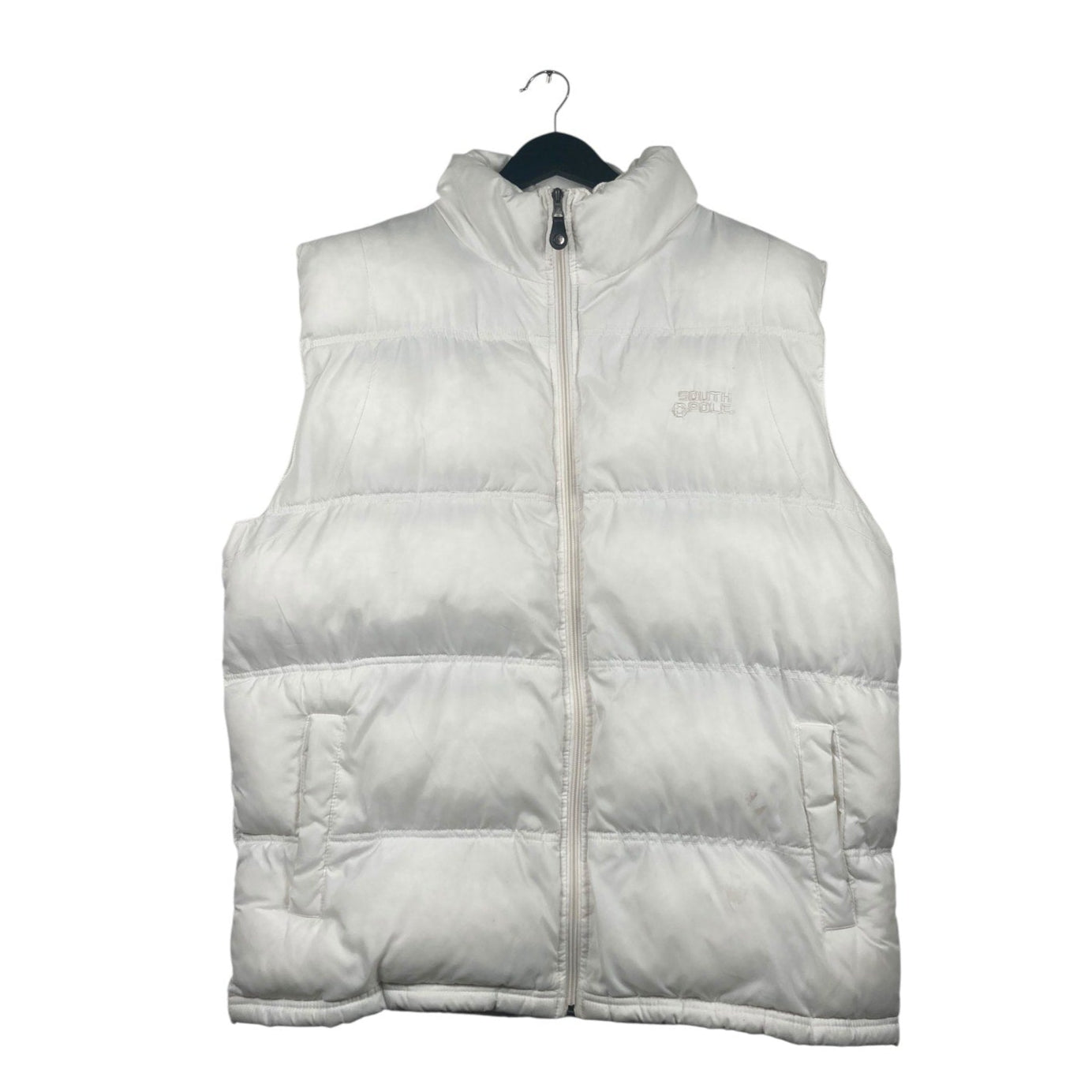 Vintage Southpole Mini Spell Out Puffer Vest