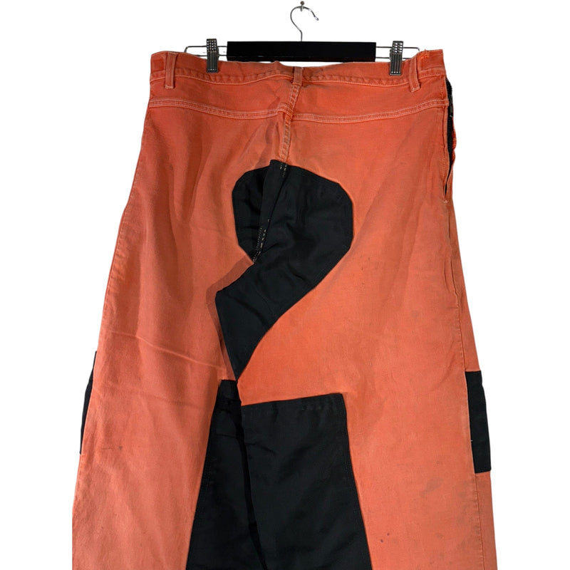 Vintage LBZ Workwear Colorblock Double Knee Pants 36x30