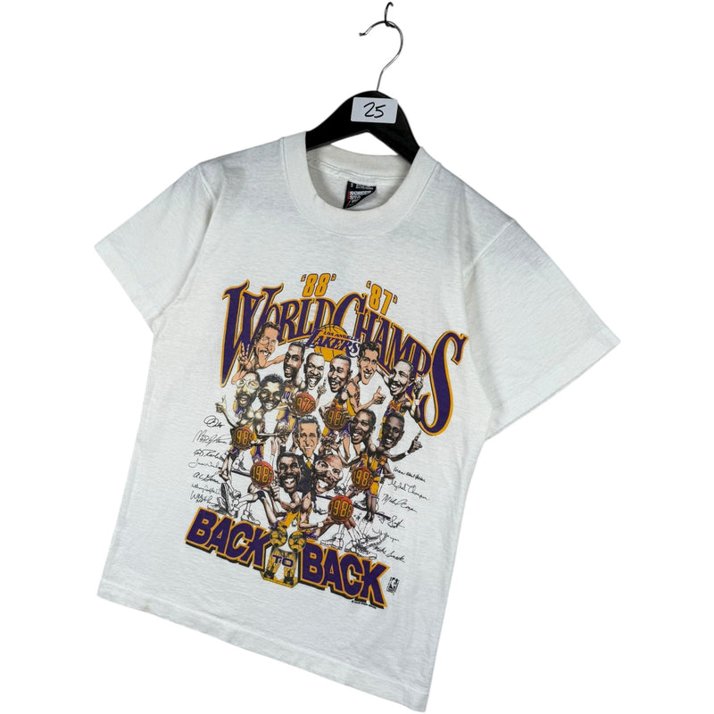 Vintage Los Angeles Lakers NBA T-Shirt 1987 1988