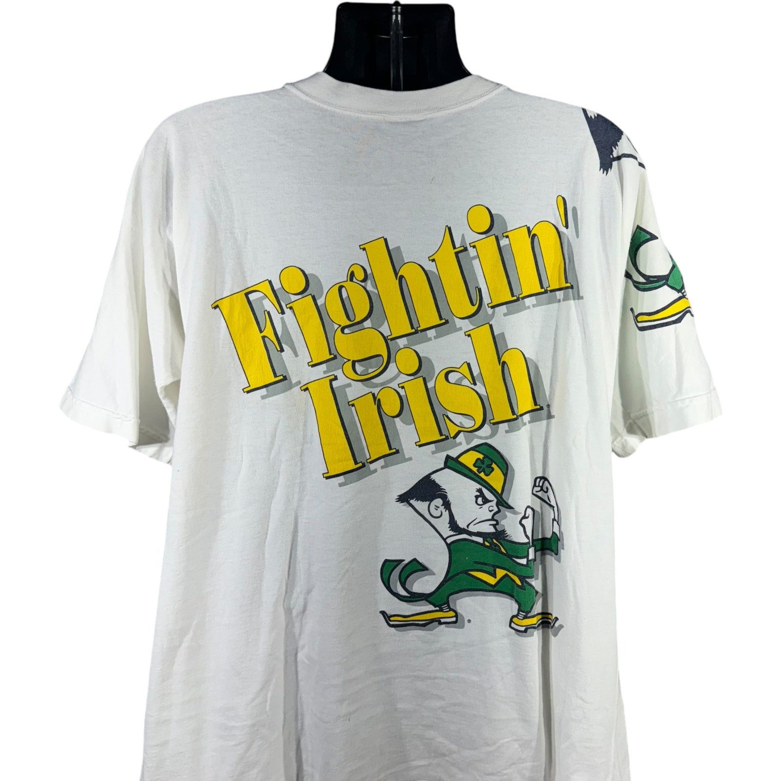 Vintage University of Notre Dame Fightin' Irish AOP Apex Tee