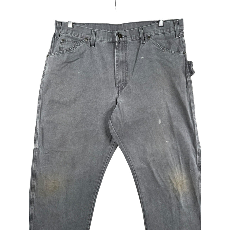 Vintage Dickies Denim Carpenter Work Pants 37x29