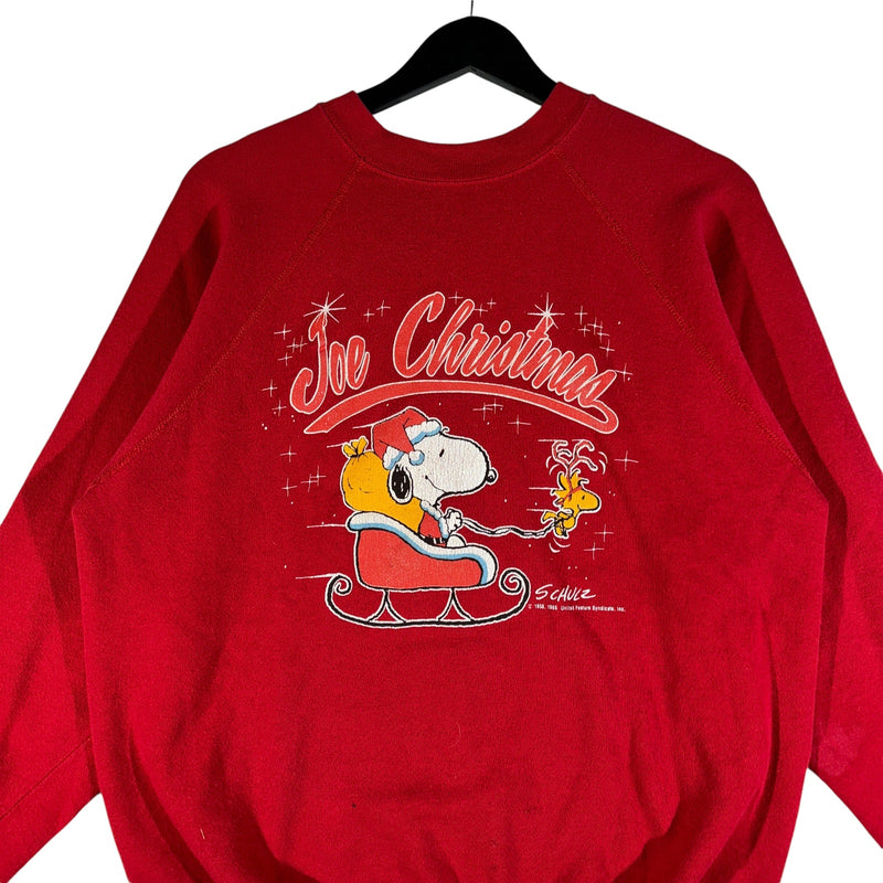 Vintage "Joe Christmas" Snoopy Crewneck