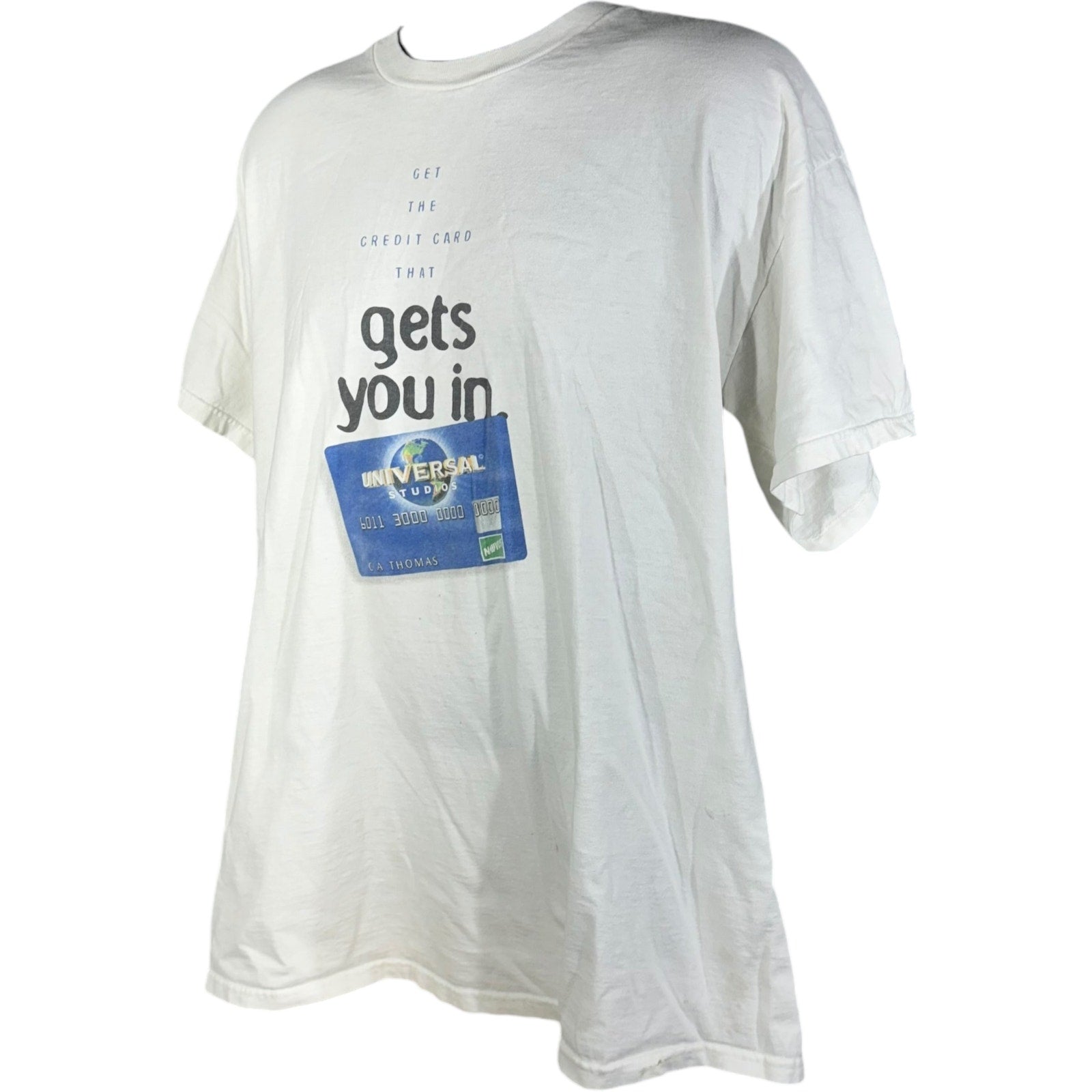 Vintage Universal Studios Credit Card Promo Tee