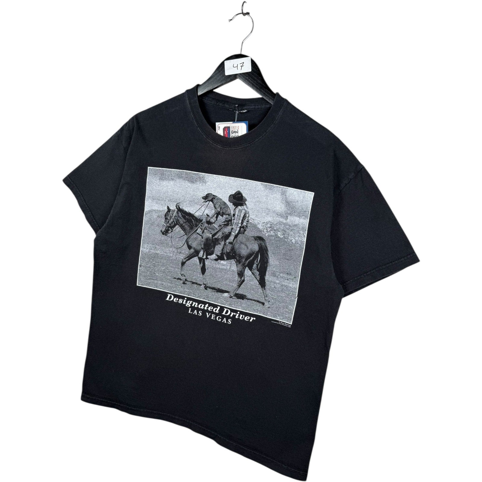 Vintage Las Vegas Cowboy Graphic T-Shirt