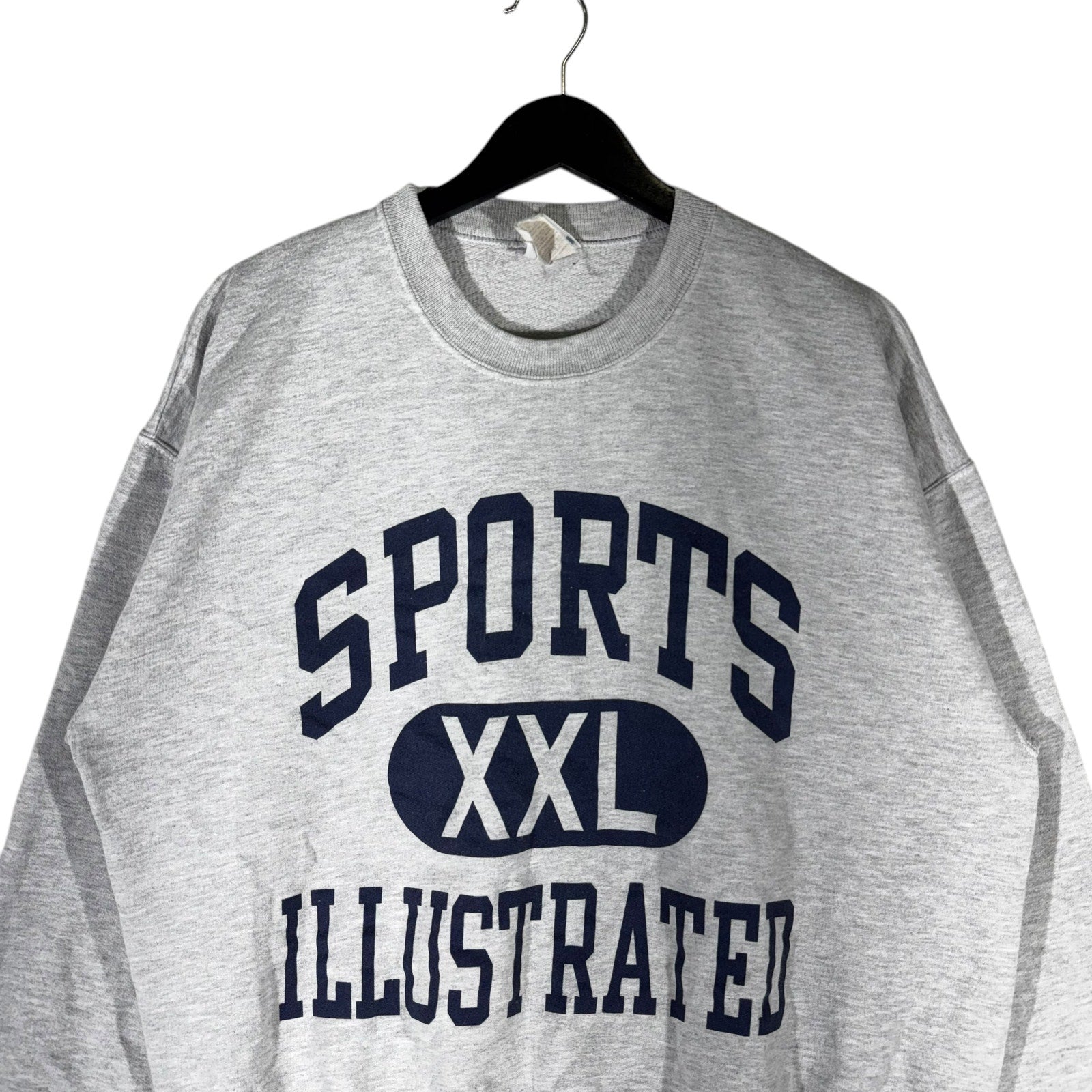 Vintage Jerzees Sports Illustrated Arc Spell Out Crewneck