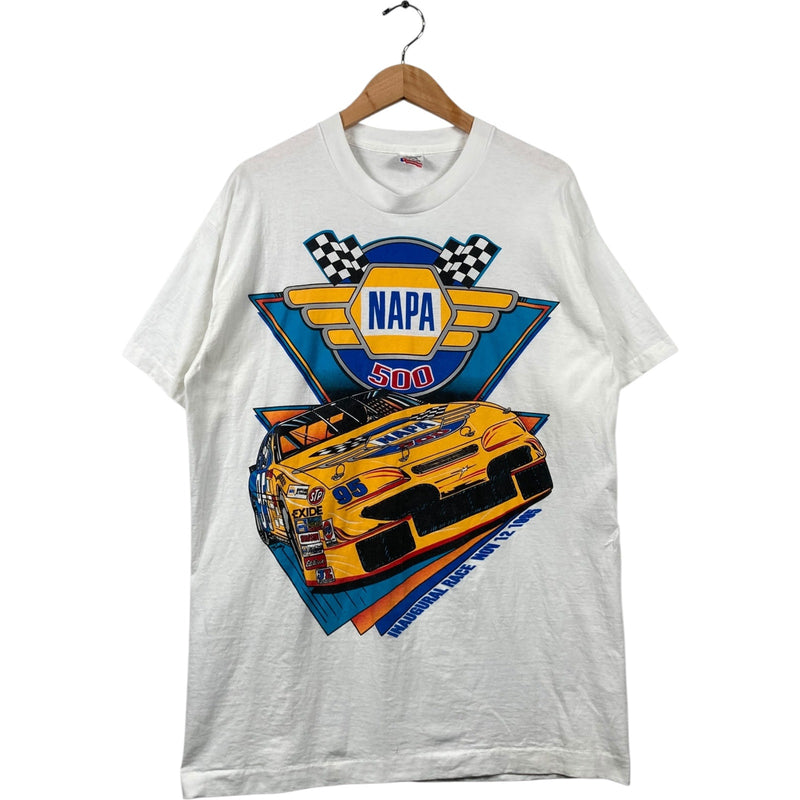 Vintage NASCAR Inaugural Race 1985 Napa 500 T-Shirt