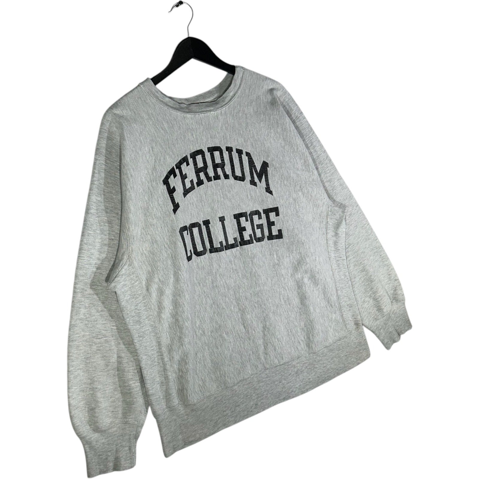 Vintage Champion Reverse Weave Warm Up Ferrum College Crewneck