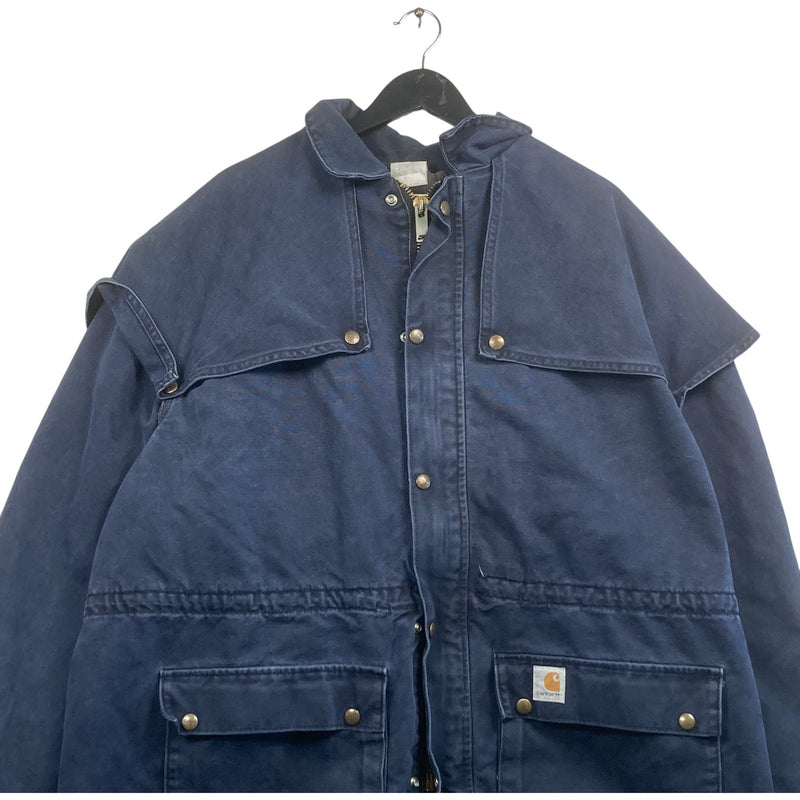 Vintage Carhartt Duster Chore Workwear Jacket