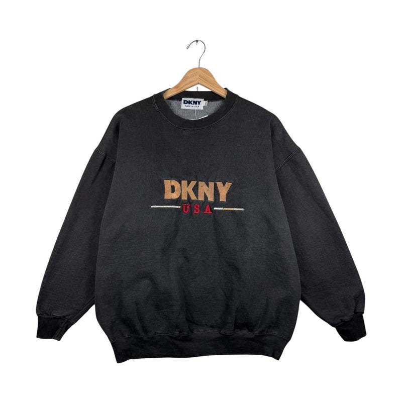 Vintage DKNY USA Embroidered Crewneck