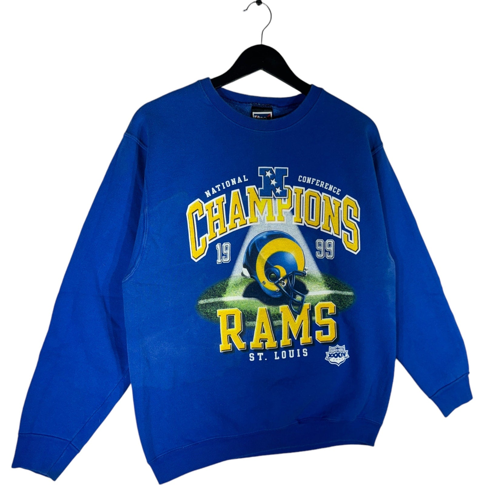 Vintage St. Louis Rams NFC Champions Crewneck 1999