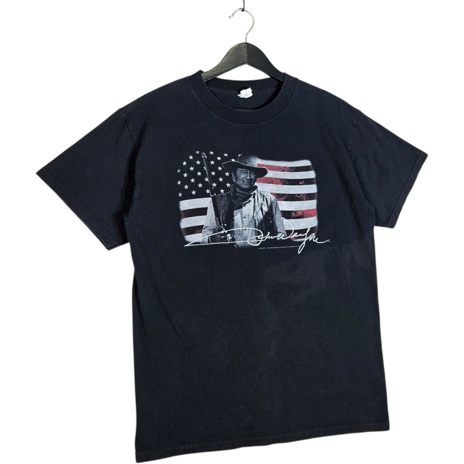 Vintage John Wayne American Flag Shirt
