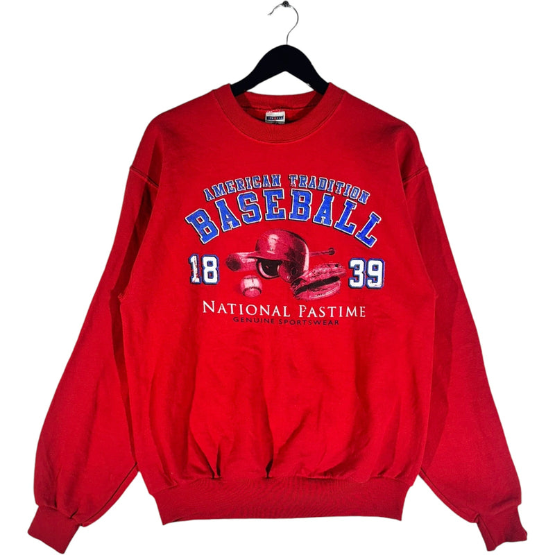 Vintage American Tradition Baseball Crewneck