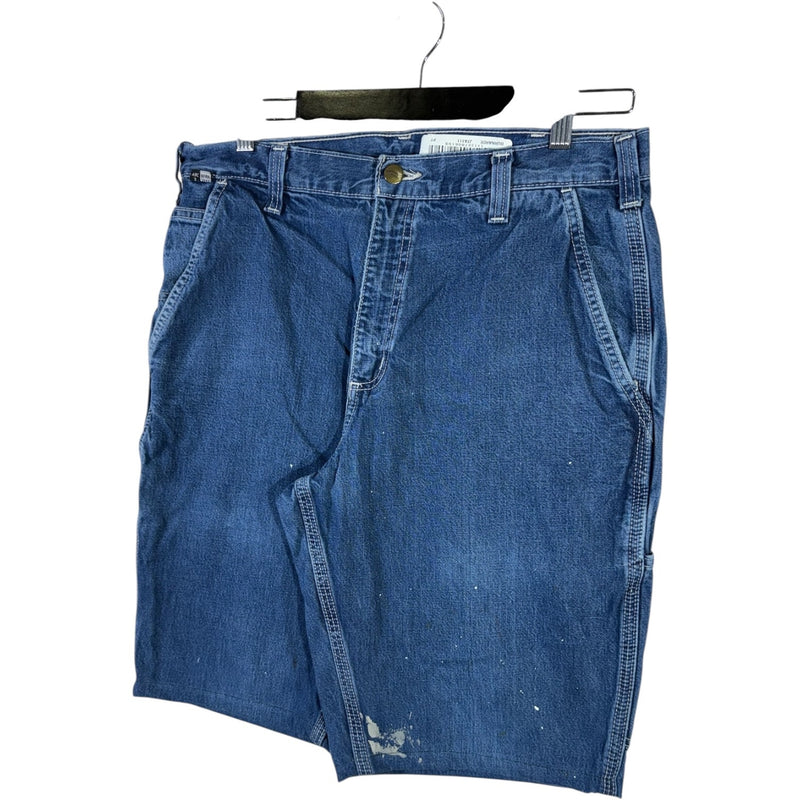 Vintage Carhhartt Denim Carpenter Shorts 34
