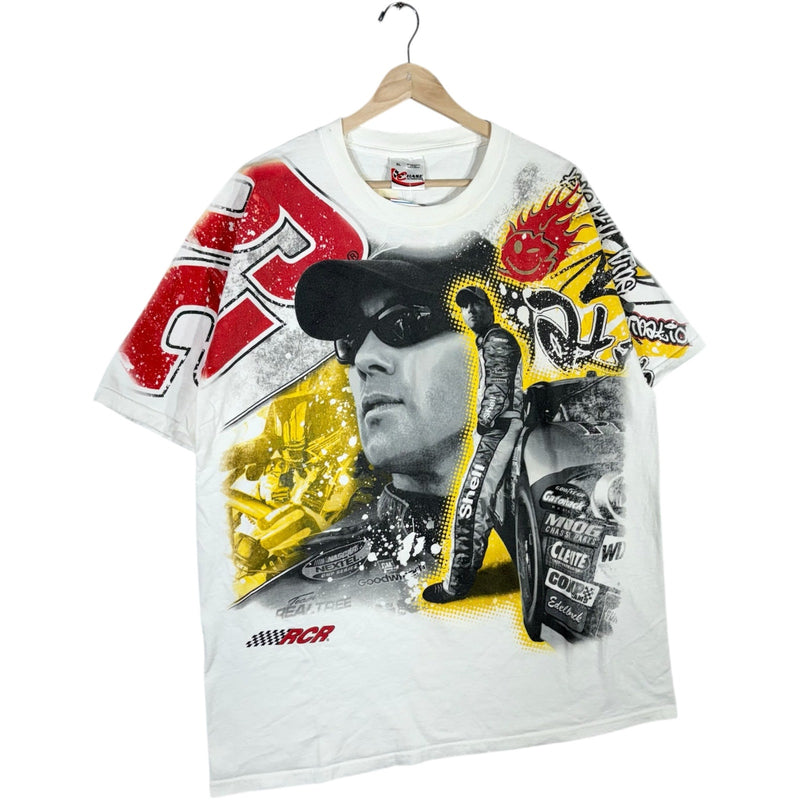 Vintage Kevin Harvick #29 AOP Double Sided NASCAR Tee
