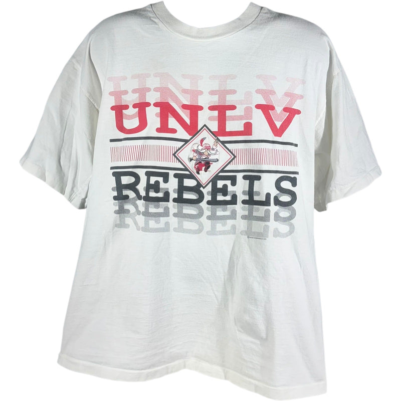 Vintage University Of Nevada Las Vegas Rebels Tee 1992