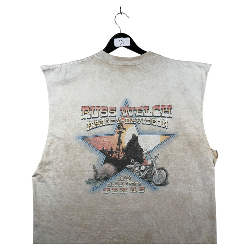 Vintage Harley Davidson Russ Welch Tank Top
