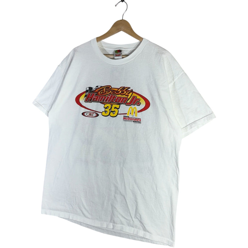 Vintage NASCAR Bobby Hamilton JR Team McDonalds Racing Tee
