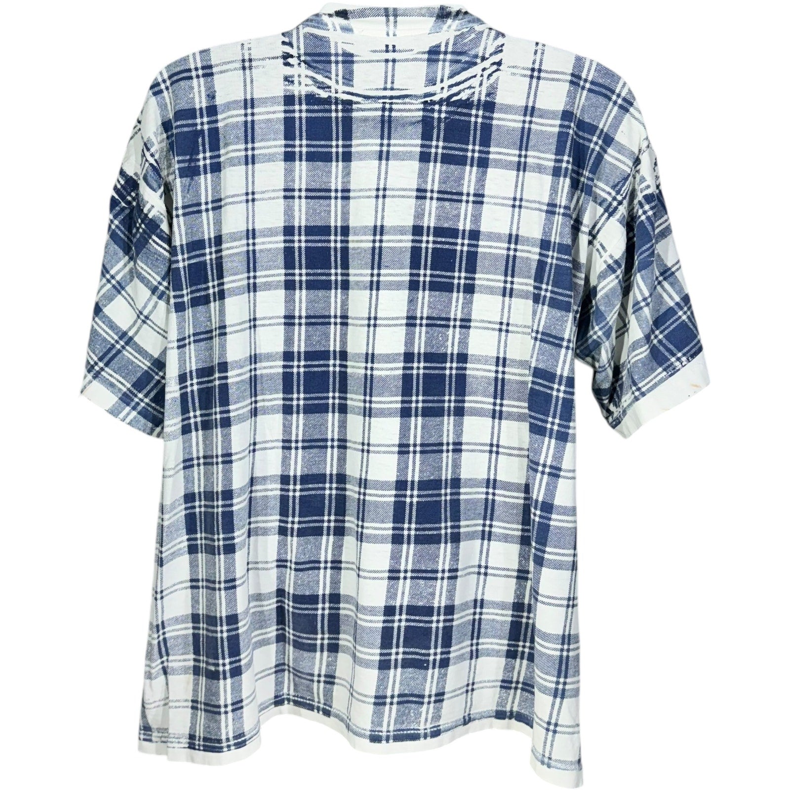 Vintage Georgetown University Plaid Mascot Tee