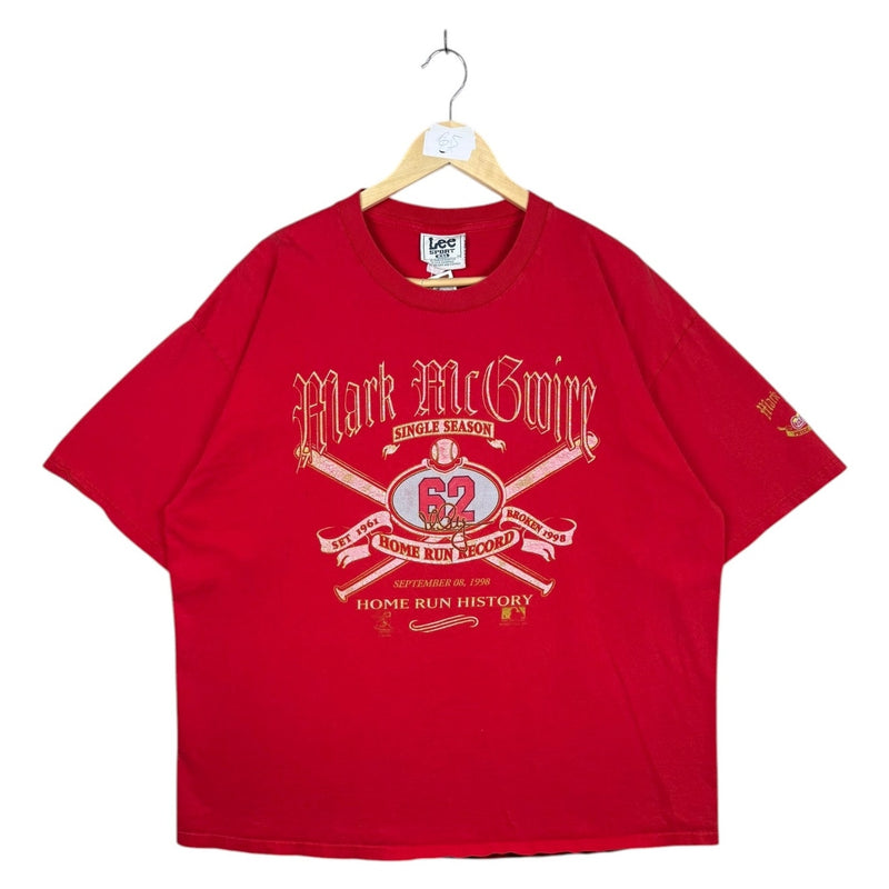 Vintage Mark McGwire 62 Home Run Record MLB T-Shirt