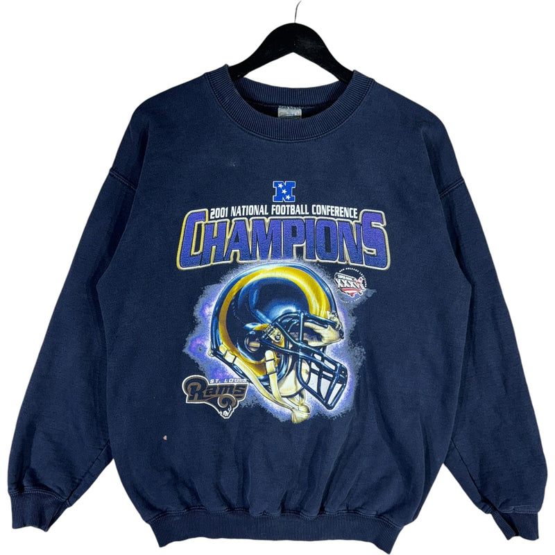 Vintage NFL St Louis Rams Super Bowl Champions Crewneck