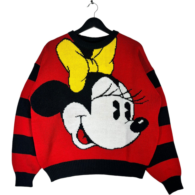 Vintage Mickey & Co. Big Face Minnie Sweater NWT