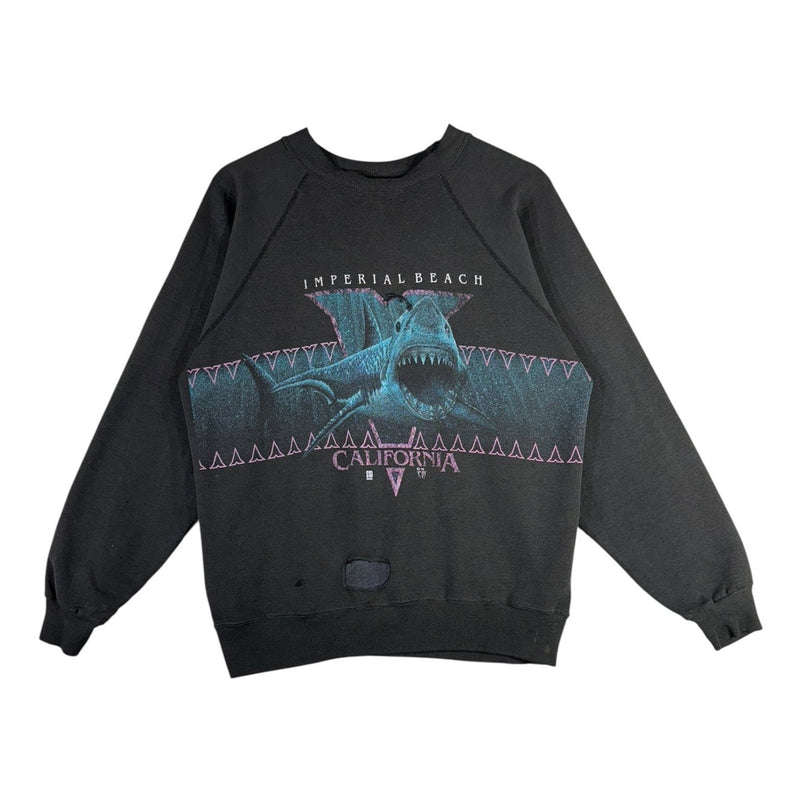 Vintage Imperial Beach California Shark Crewneck