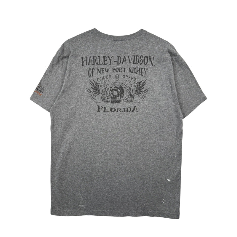 Vintage Harley Davidson New Port Richey Florida T-Shirt