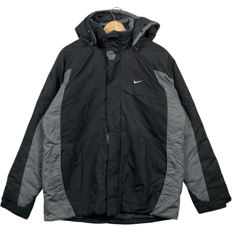 Vintage Nike Mountain Hooded Color Block Puffer Jacket
