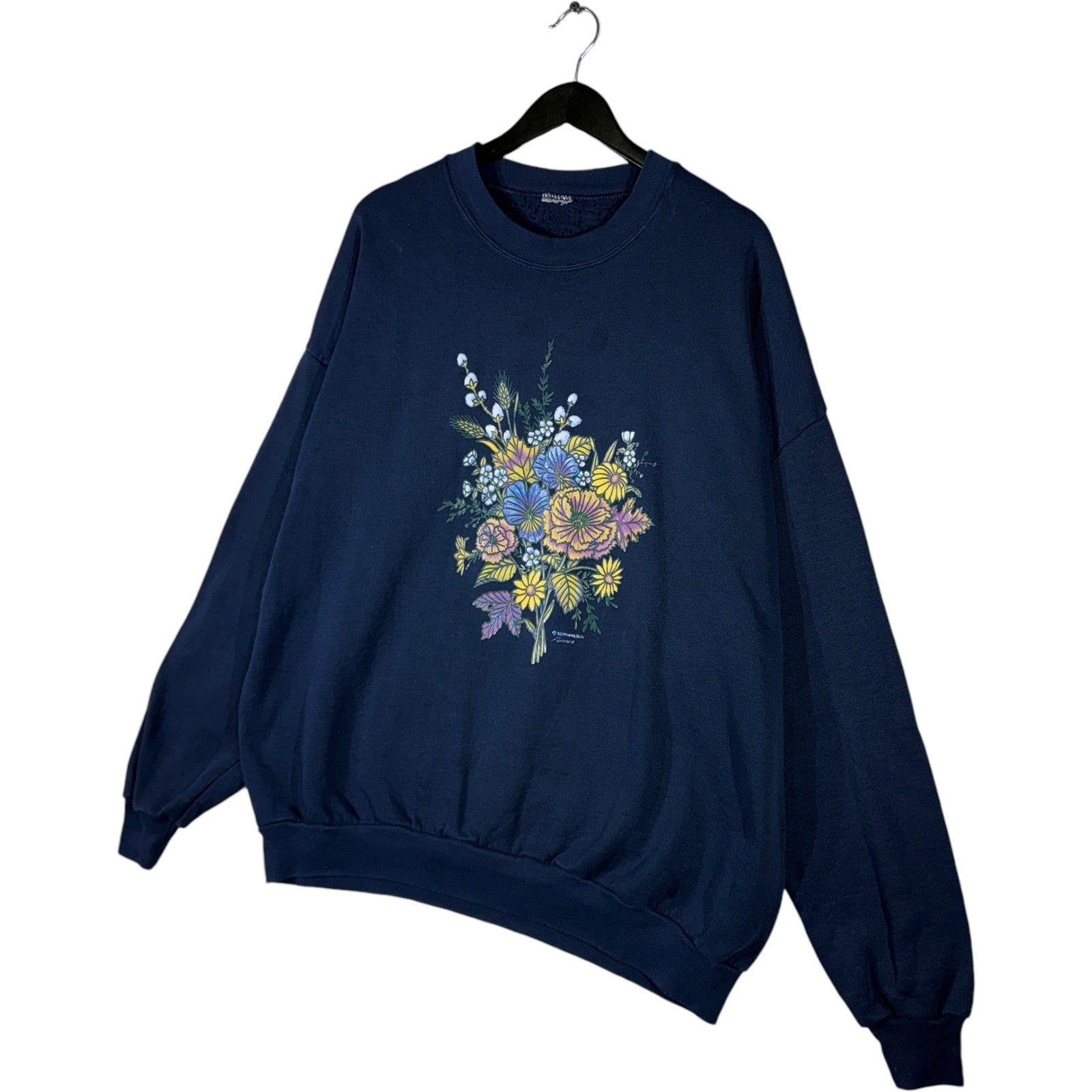 Vintage Wild Flower Bouquet Crewneck